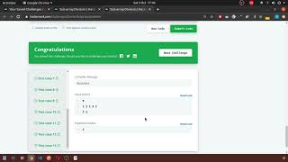 Hackerrank Problem : Subarray Division | Sliding Window Technique | Golang