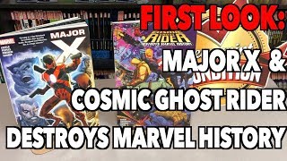 FIRST LOOK: Major X \u0026 Cosmic Ghost Rider Destroys Marvel History