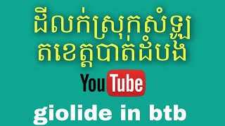 ដីលក់សំឡូតបាត់ដំបង1ហិចតា5500$ចរចា