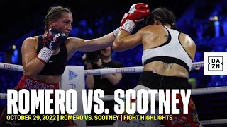SUPER SCOTNEY SHINES | Mary Romero vs. Ellie Scotney Fight Highlights