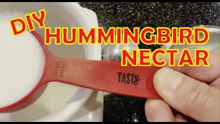 How to make Hummingbird Nectar #shortvideo #subscribe  #like