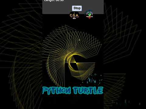 Python Turtle Tutorial #pythonturtle #tutorial #shorts - YouTube