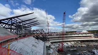 Walk out to the 300-level seats at the new Buffalo Bills stadium