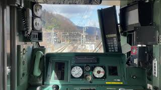 【前面展望】運転士目線⁈　篠ノ井線　姨捨駅推進運転！