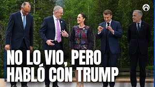 Los acuerdos a los que llego Claudia Sheinbaum en sus reuniones del G7