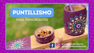 ¡PUNTILLISMO paso a paso para principiantes! 🎨✍️ Cómo hacer un mandala con técnica puntillismo y más