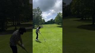 【ゴルフ】初心者あるある。打ち直しも当たらない！#shorts #golf