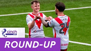 Airdrieonians Overcome Scare To Thrash Arbroath | Scottish Football Round-Up | cinch SPFL