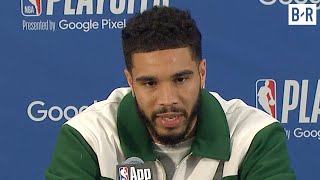 Jayson Tatum on Game 2 Loss to Cavs: 'The world thinks we're never supposed to lose'