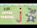 How to Write the Lowercase Letter j - Lowercase Alphabet for Kids