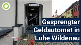 Kriminelle sprengen Geldautomat in der Oberpfalz
