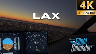 Scenic LAX APPROACH | Fenix A321 SHARKLET MSFS | Multi-Cams