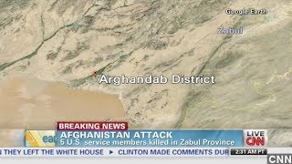 5 American Soldiers Die From 'Friendly Fire' In Afghanistan