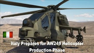 Italy Prepares for 48 AW249 Helicopter Production Phase