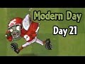 Plants vs Zombies 2 - Modern Day - Day 21: All-Star Zombie