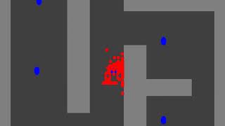 monkey2 - Genetic Algorithm going through 3 maps