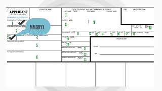 How To Fill Out an FD 258 Fingerprint Card