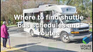 How to locate Shuttle Bus maps, schedules, and routes