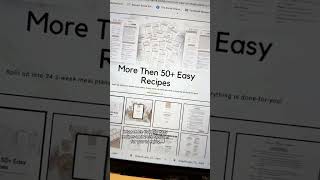 Meal Planning Made Easy | How to Plan A Year's Worth of Dinners with the simple click of a button