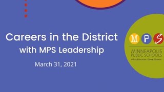 MPS Careers in the District: Virtual Questions and Answers