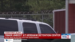 Kershaw County Detention Center secure after ‘minor unrest’ involving over 10 inmates