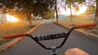 Просто катаюсь по городу (GoPro BMX Street Riding)