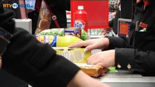 Brutale inbraak supermarkt levert halve ton op - RTV Noord