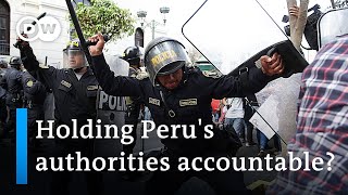 48 killed protesters: Peruvian authorities accused of using excessive force | DW News