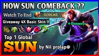 HOW SUN COMEBACK ?? TOP 1 GLOBAL SUN 2020 - SUN BEST BUILD 2020