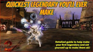 Easiest Legendary of your Life! quickest way to build your first Guild Wars 2 legendary weapon