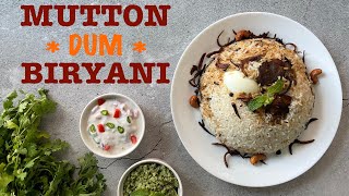 It's no more a secret | Mutton Dum Biryani - Authentic Malabar Recipe | Kerala style | Less Spicy.