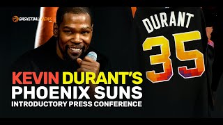 Kevin Durant's Phoenix Suns Introductory Press Conference