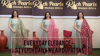 Everyday Elegance – Stylish Daily Wear Dupattas