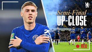 Semi-final victory UP-CLOSE 🎥 | Chelsea 6-2 Middlesbrough Match Cam | Carabao Cup 23/24