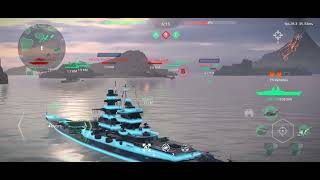 Richelieu vs CN Type 071 and JS Taigei