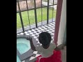 Remyma And Papoose Daughter Reminisce 💞💕👣 Turkey 🦃 in the backyard! Too Cute