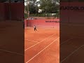 #shorts #tennis serve practice at Patrick Mouratoglou Tennis Academy on Clay Show Court