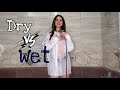 2024 Transparent Clothes Haul Dry vs Wet | Try on Haul with Ellie