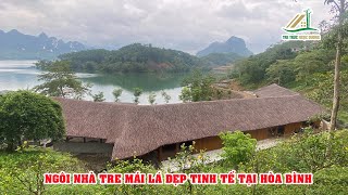 Refined Bamboo House with Thatch Roof in Hoa Binh - A Unique Project by Ngoc Duong Bamboo