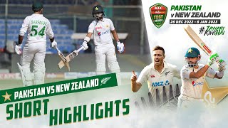 Short Highlights | Pakistan vs New Zealand | 2nd Test Day 3 | PCB | MZ1L