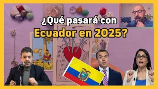 Predicciones 2025 para Ecuador: ¿Noboa ganará? ¿Luisa a la segunda vuelta? | Ft. Tarot Letra Sabia