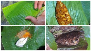 നല്ല വാഴയിലയിൽ പൊതിഞ്ഞ് മീൻ പൊരിച്ചാലോ സംഗതി പൊളിയാ 😋#video #fish #fishfry #spicy