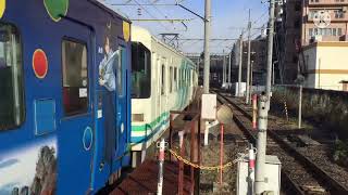 【A-1編成ラストラン】阿武隈急行8100系A-1編成+A-9編成福島駅発車