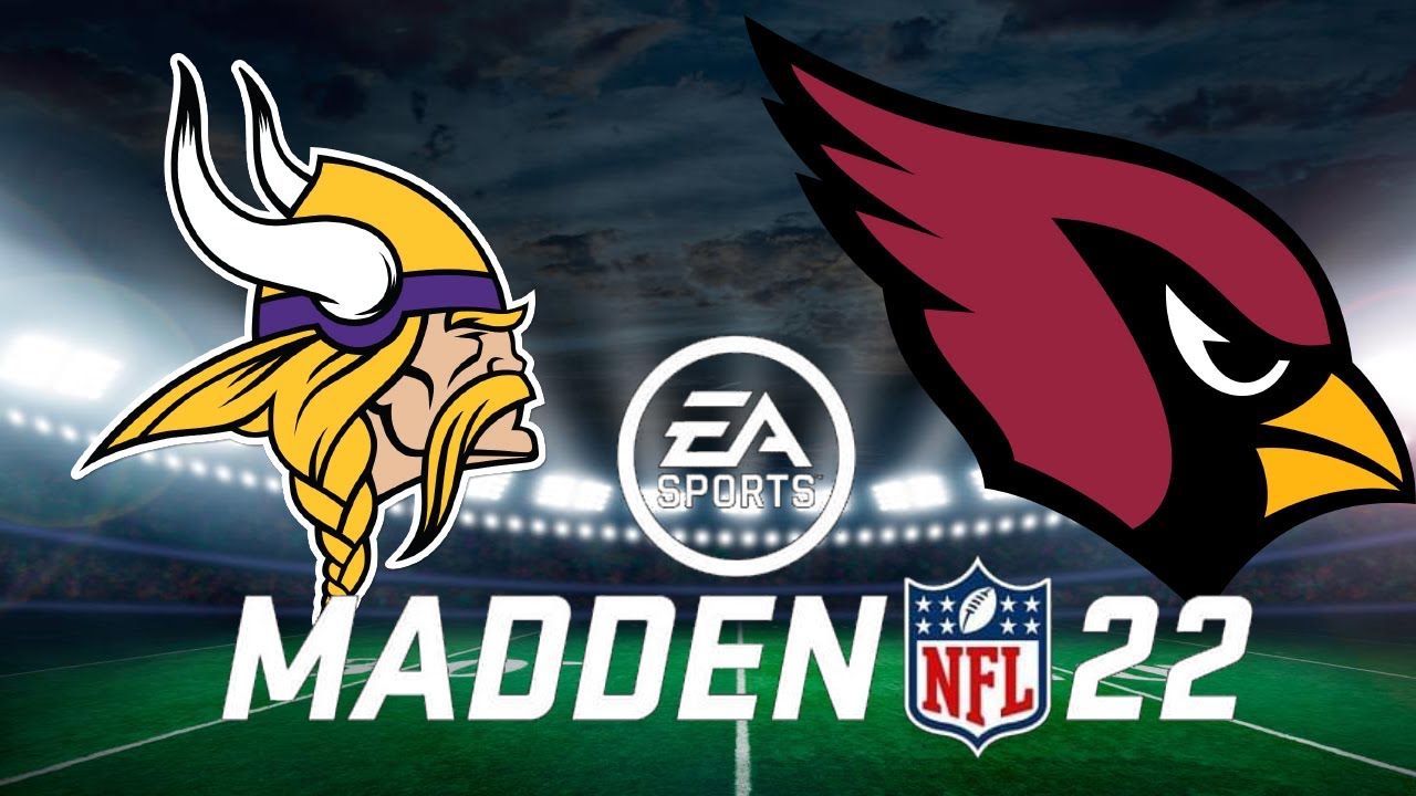 Week 2 Minnesota Vikings Vs Arizona Cardinals CPU Vs CPU Madden 22 ...