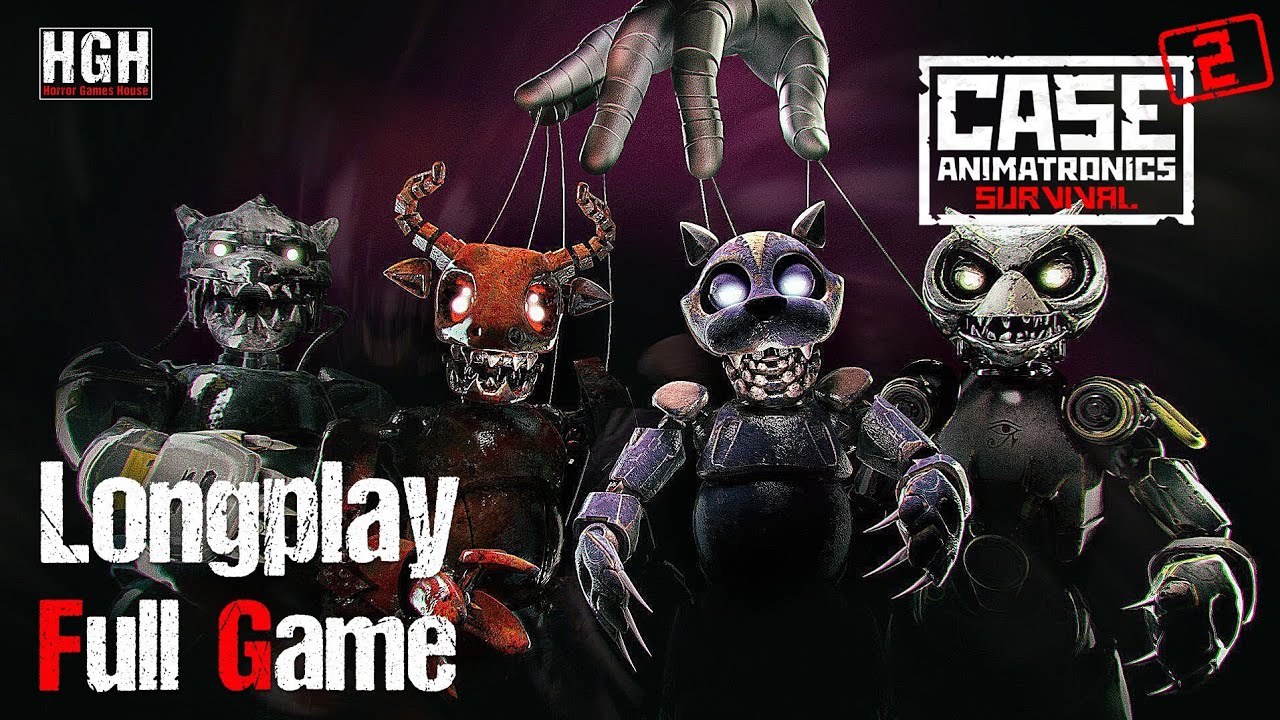 CASE 2: Animatronics Survival | Full Game | 1080p / 60fps | Longplay ...