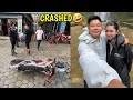 ALISHA LE BIKE CRASH HANDEYO🤣 / DIRT RIDE AFTER 3 MONTH / @alishakhadgi9769