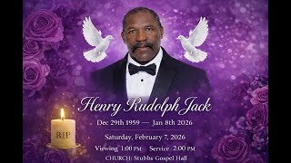 Henry Jack Funeral