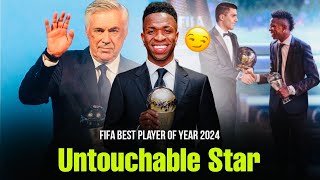 Football's Ultimate Star 🤯 നേടിയെടുത്തു 🥇Vinicius Jr Wins FIFA Best Player 2024.