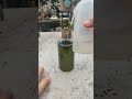 🌿🔥【神奇diy】用热胀冷缩切割玻璃瓶，打造独特竹节盆栽！🔥🌿