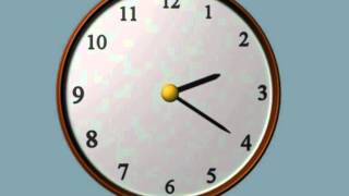 Tutorial Preview - Animate a Clock in Maya Using Expressions